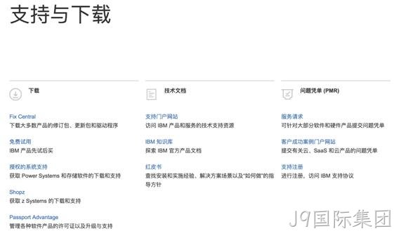 IBM官网支持